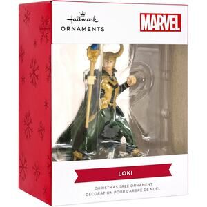 Hallmark ~2021 Disney Marvel Avengers Loki Ornament